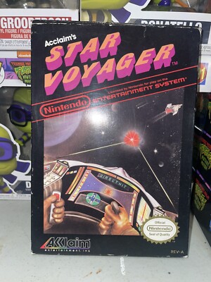 NES Nintendo Star Voyager Complete in Box Tested Guaranteed