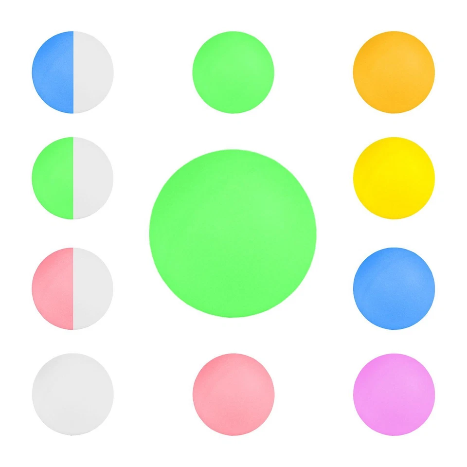 Sunflex Tischtennisbälle farbig 40 mm | TT Tabletennis Tischtennis Bälle