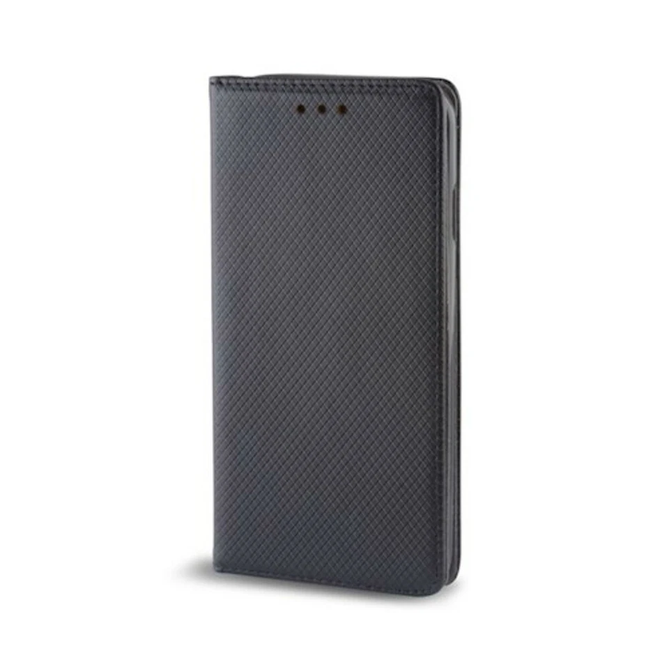CUSTODIA LIBRO PER HUAWEI P30 LITE - COVER SMART MAGNET CASE NERO - Immagine 3 di 3