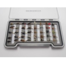 40 BARBLESS Wet and Dry Flies Boxed Set, 40 Flies Boxed Set, Fly Fishing DIY56