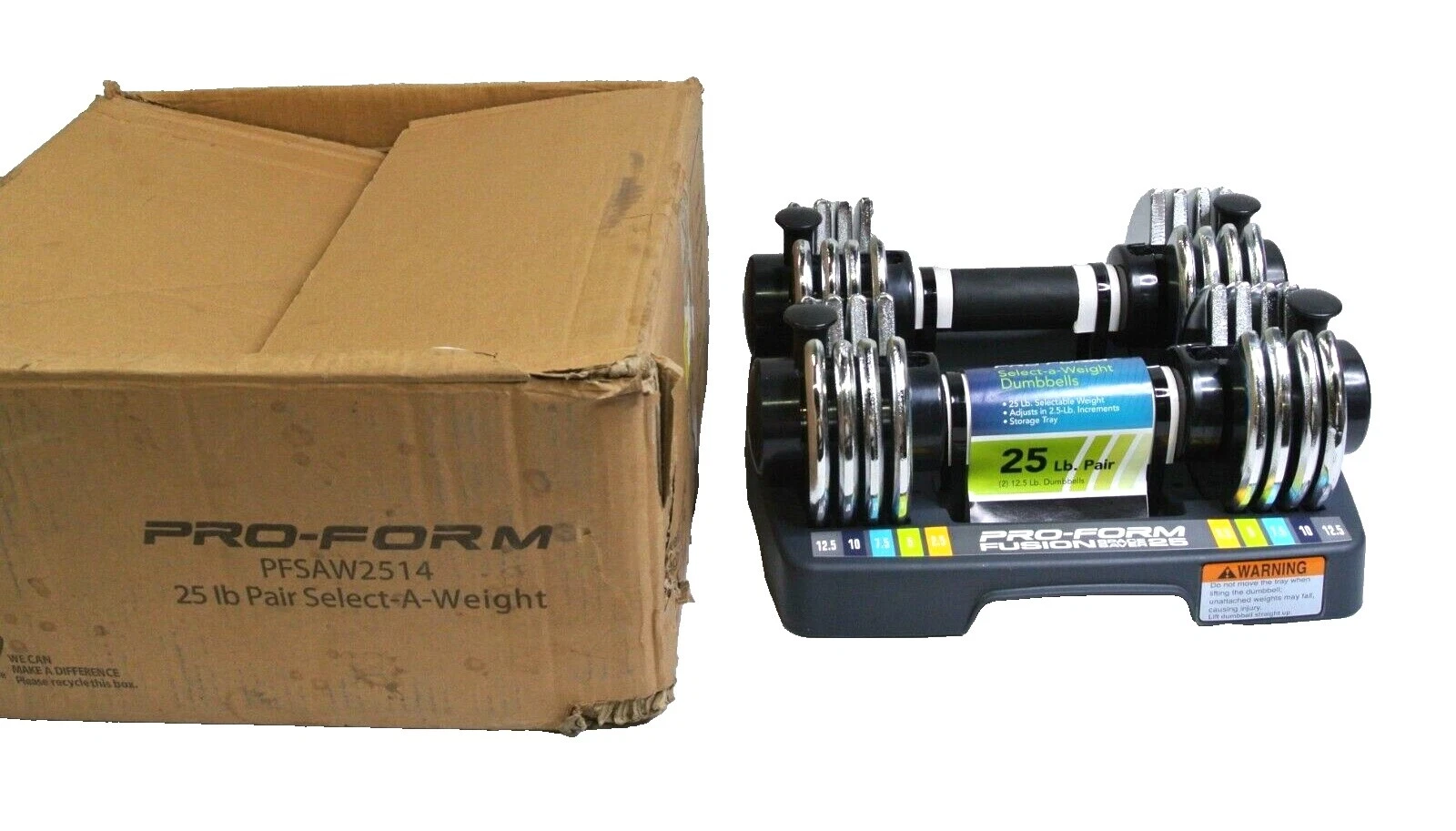 ProForm Adjustable Dumbbells