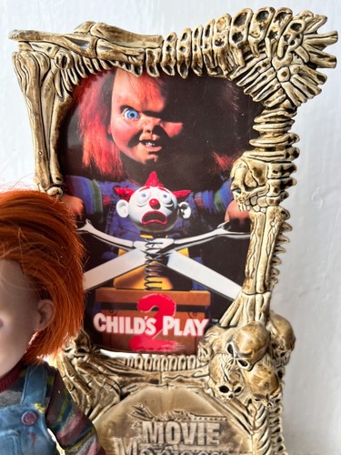 1999 MCFARLANE MOVIE MANIACS SERIES 2 CHUCKY CHILD'S PLAY 2 HORROR TOY FIGURE - Picture 3 of 5