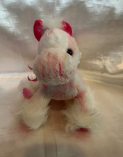 Dan Dee Pink White Winged Horse Plush Soft Toy Stuffed Animal 9"