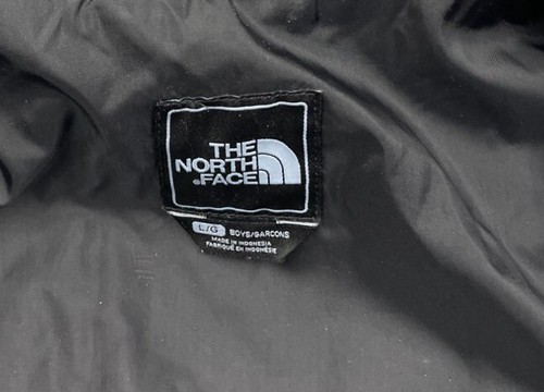 The North Face Hyvent Removable Hood Insulated Gray Jacket Boys L Large 14-16 - Picture 10 of 12