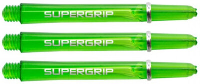 Harrows Super Grip Shäfte, Grün, 3 Stück Set, Midi 40mm