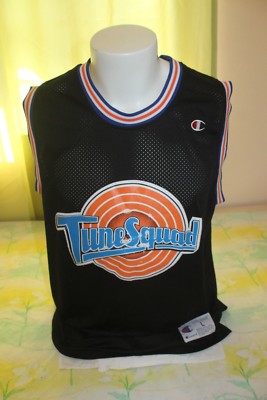 Michael Jordan #23 Tune Squad Space Jam Men's Black Jersey Size