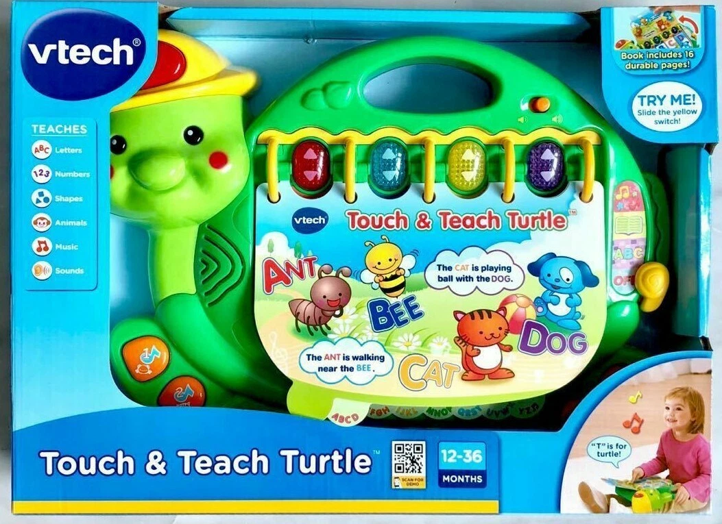 Vtech touch and best sale teach turtle book