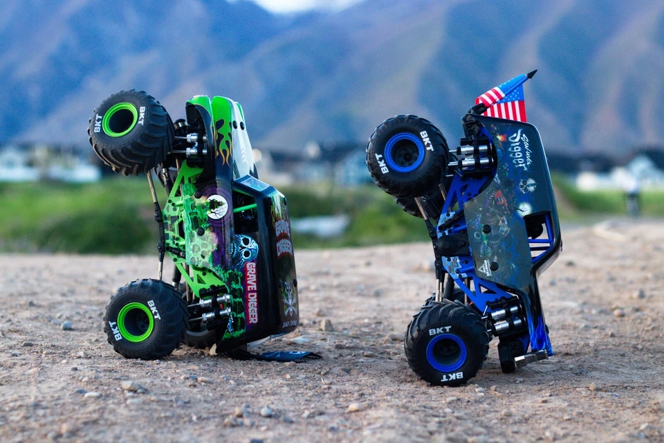 Oversteer Hobbies REAR Bumper for Losi Mini LMT - Flexible Durable Easy Install - Image 2 of 4