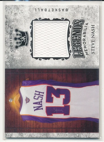 2018 Sage Sportkings Steve Nash Legends Jersey