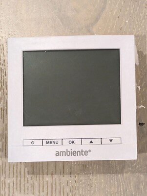 2* Ambiente LunaStat programmierbares Thermostat weiß 230V