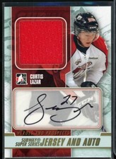 2012-13 ITG H & P Subway Super Series Jersey Auto Gold #CL Curtis Lazar **/10