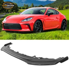 Fits 22-25 Toyota GR86 2DR GR Style Front Bumper Lip Spoiler Splitter PU