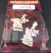 Skaven Plague Censer Bearers (2) - RARE OOP Metal Models - Sealed Blister Pack