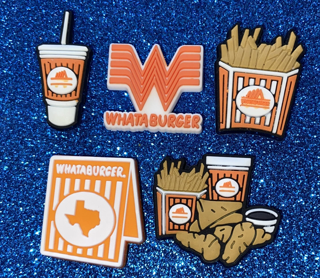 Whataburger 5PC Unisex Shoe Bracelet Charms eBay