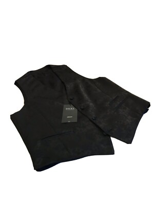 elegante Weste schwarz Gr. 54 Digel AG Herren