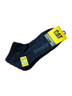 3 Paar Cat Sport Sneakers Sneakersocken, Schwarz, Größe 43-46 Caterpillar Socken