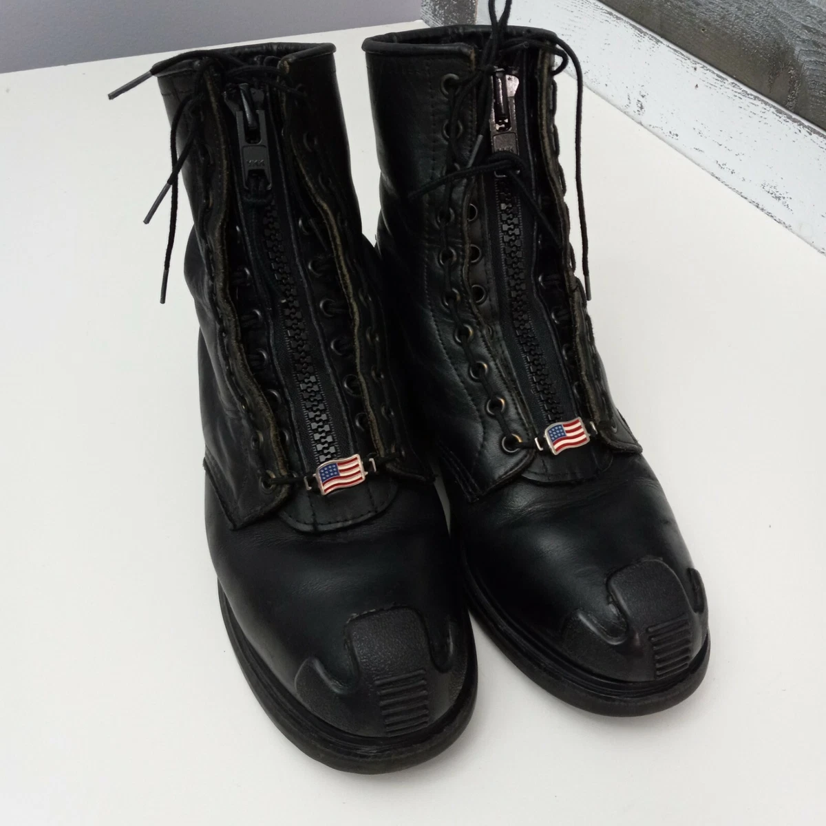 Red Wing 4473 Men's Black Boots ANSI Z41 PT99 MI/75 C/75 Steel Toe Oil Resistan