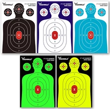 Shooting Range Silhouette Paper Target - 17X25 Inches