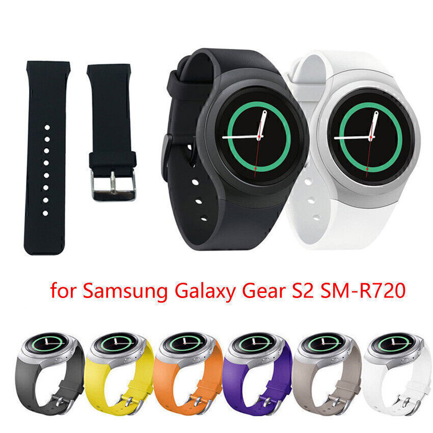 Watch Band For Samsung Galaxy Gear S2 SM-R720 Silicone Strap