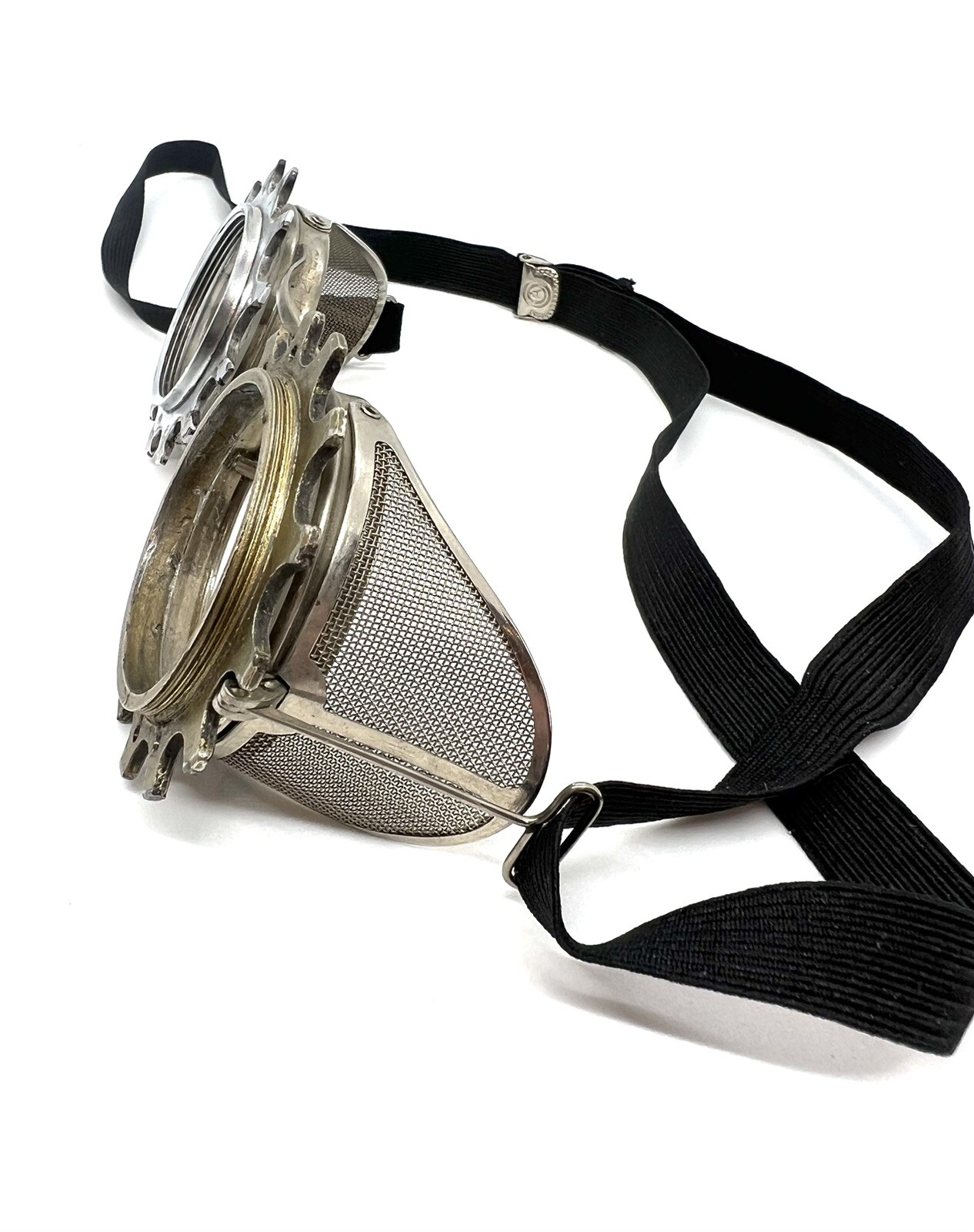 Steampunk Saniglas Kings Safety Glasses Goggles Clear… Gem