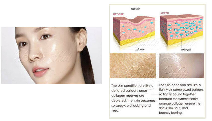 (10) STEM CELL COLLAGEN FACE MASK SHEET - serum infused sheet