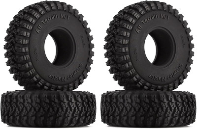 INJORA 1.0 Tires - S5 All Terrain Crawler Tires for TRX4M SCX24 AX24 FCX24 Upgra