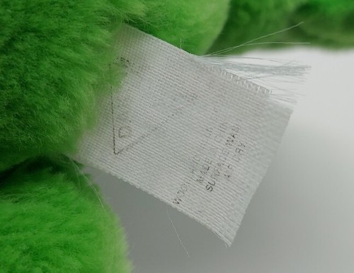 Vintage Dakin Green Frog Plush 6" Long - 第 5/5 張圖片
