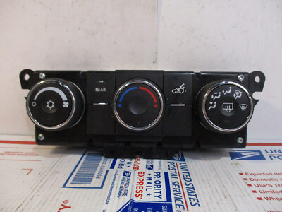    2016 TRAVERSE A/C HEATER CLIMATE CONTROL TEMPERATURE FAN REAR DEFROSTER