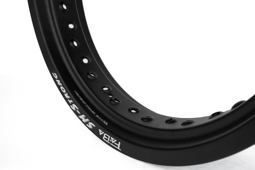 Cerchio moto FABA SM Strong 17x3.50-Nero-Opaco-Alluminio per KTM-YAMAHA-HONDA... - Foto 4 di 5