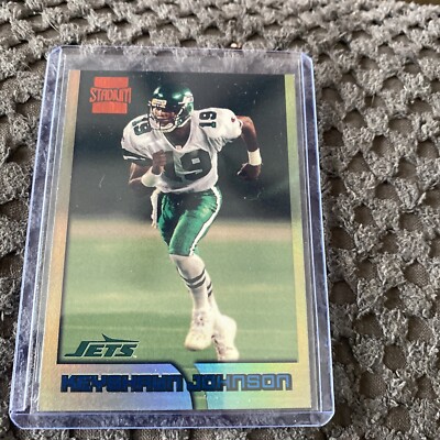 Keyshawn Johnson 1996 Stadium Club #360 Rookie Jets SP NICE LOOK!!