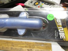 [38A] Tackle industries Tubby tube 14" long twin reaper tail, light blue