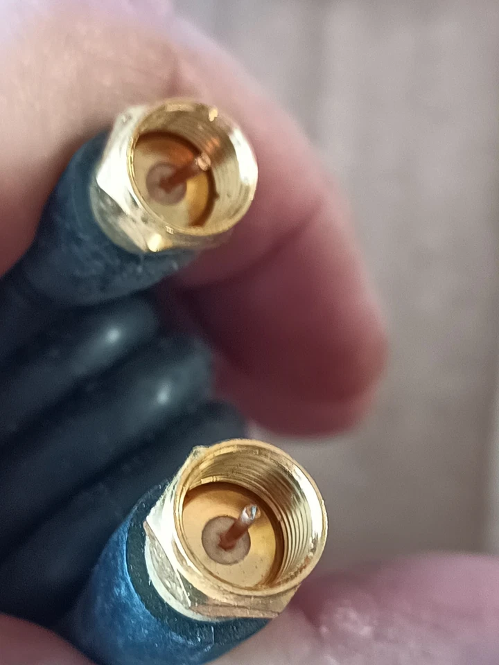 3ft (M-M Gold Plated) RG-6/U Patch Cable Black - Image 4 of 4