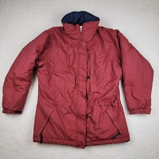 Vintage Patagonia Womens M Burgundy Ski Snowboarding Puffy Parka Jacket 84109