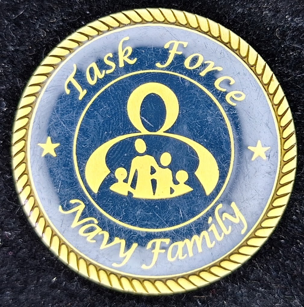 Task Force Navy Family - Navy Challenge Coin