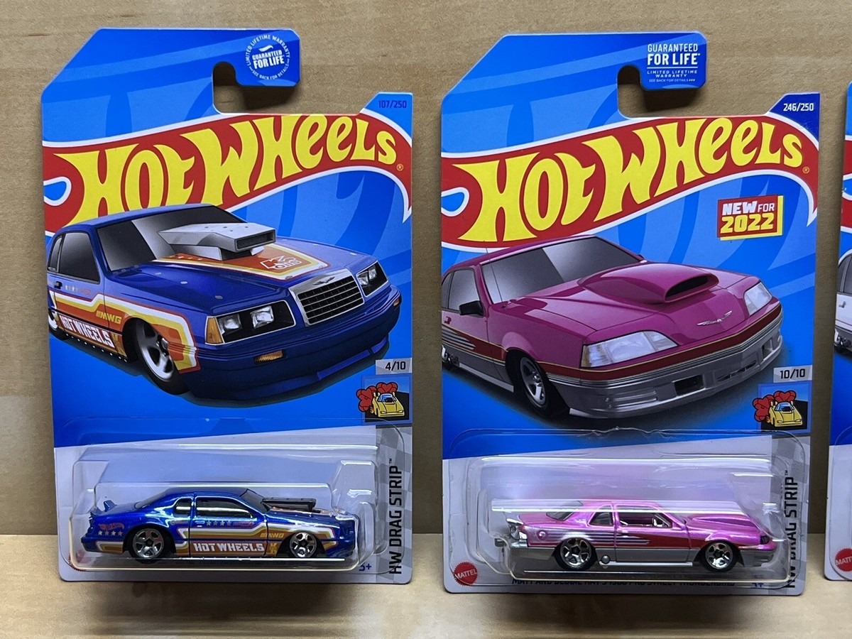 Hot Wheels Matt and Debbie 1988 Pro Street Thunderbird Pink White