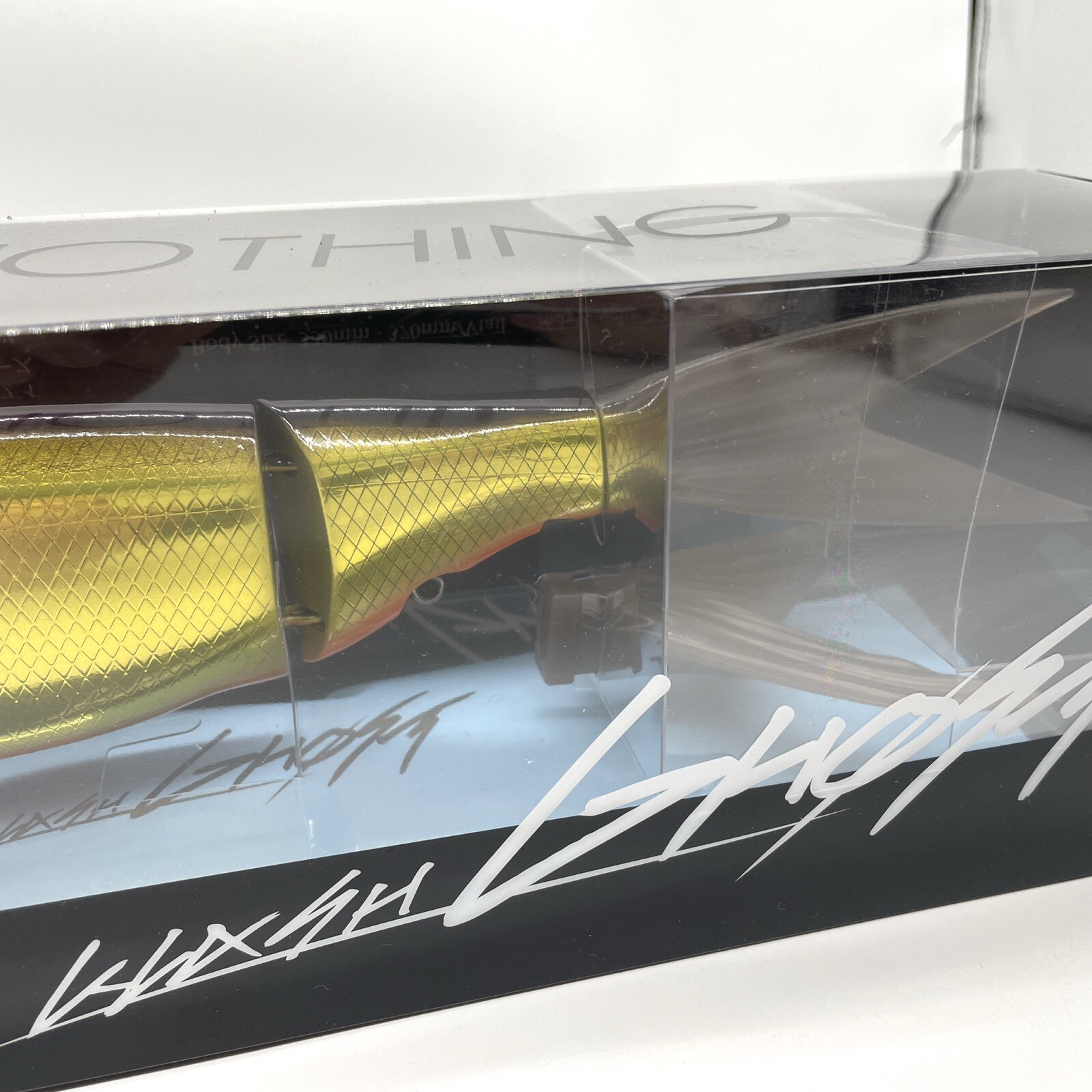 【New Non Used】DRT KLASH GHOST TOKYO GOLD 8.8oz Giant swimbait Low Float Lure - Image 4