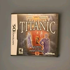 Hidden Mysteries Titanic (Nintendo DS, 2009) Complete With Box & Manual