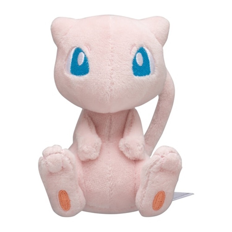 Pokemon Center Original Sitting Cuties Mew Plush 4 ¾ Inch | eBay