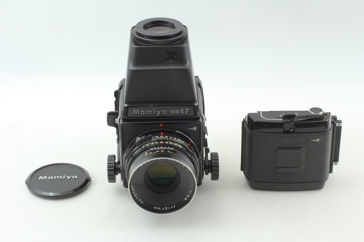 マミヤ RB67 PRO S SEKOR C 127 NEAR MINT] Mamiya RB67 Pro S Film Camera Sekor C 127mm F3.8