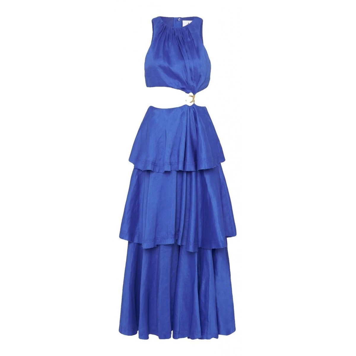 cut out ring midi dress Rent Aje Wave Cutout Ring Midi Dress