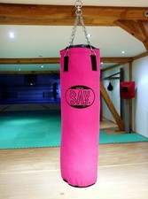 BAY&reg; gro&szlig;er 130 cm PINKER Sandsack + Kette Boxsack rosarot Boxs&auml;cke gro&szlig; Damen