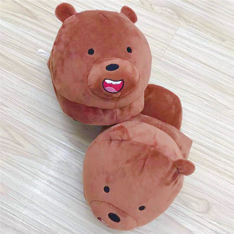 We bare bears bedroom slippers clearance