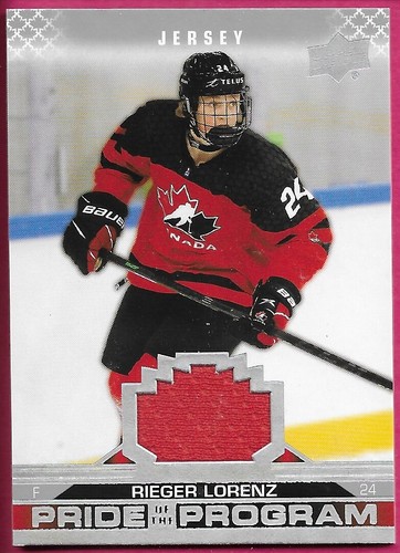 2022-23 Upper Deck UD Team Canada Juniors Hockey Jersey ''You Pick from list'' - Picture 101 of 108