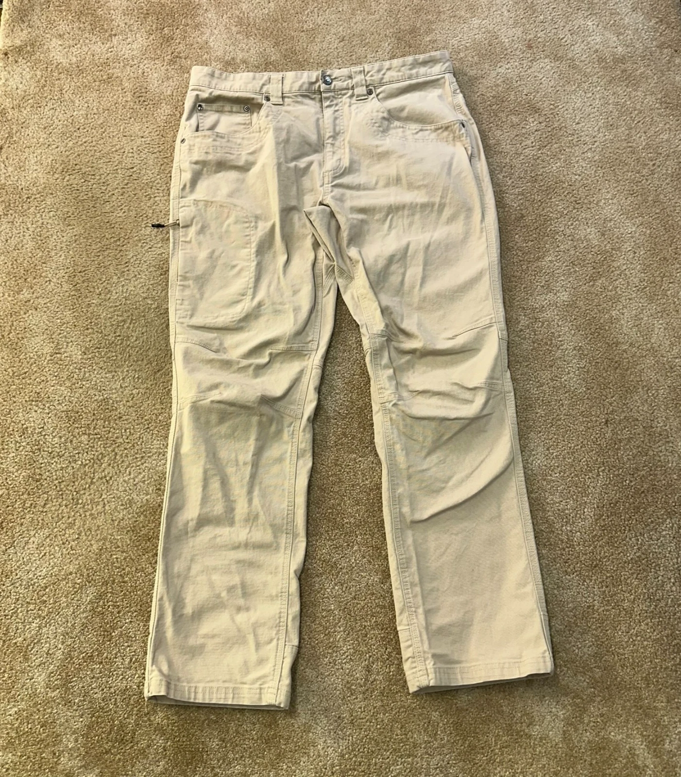 Mountain Khakis Straight Leg Pants Men's 35x32 Beige Hiking Classic Fit
Opens in a new window or tab