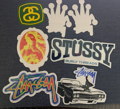 STUSSY   these 7 stickers