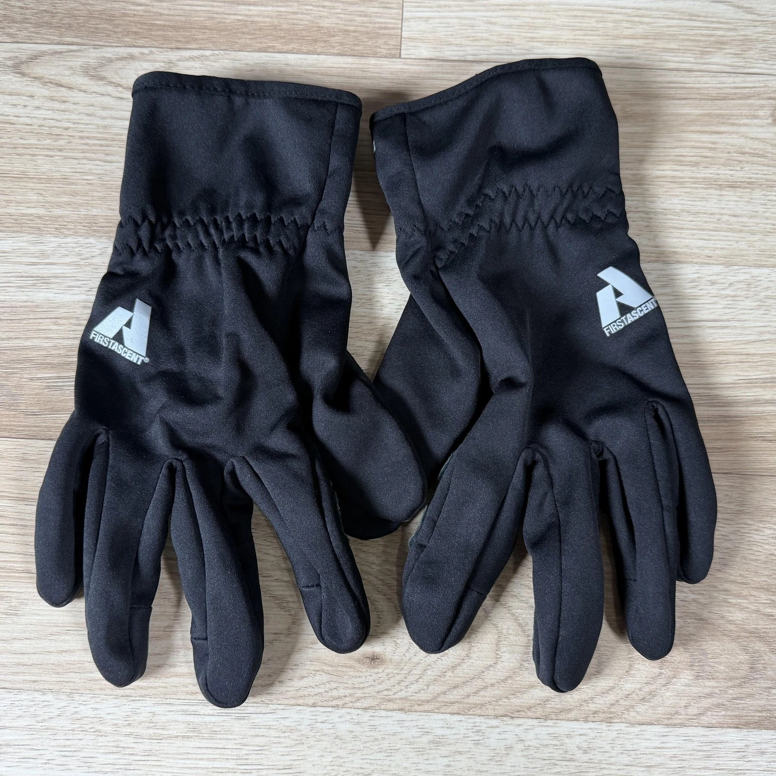 Eddie Bauer First Ascent Gloves Mens XL Black Softshell Whitaker Mountaineering