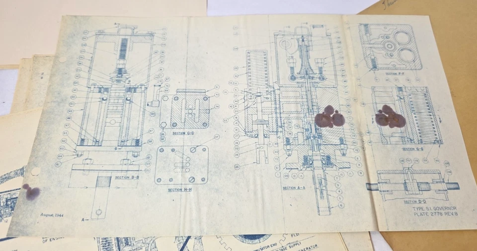 1950s Boston & Maine RR Diesel School EMD F-7 F-3 Throttle Control Training Docs - Image 4 of 4