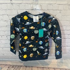 Posh Peanut Planet Pattern Sweatshirt Sz: 12 NWT