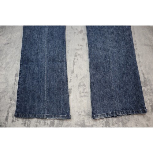 Code Bleu Jeans Pants Womens 12 Short Blue Denim Casual Outdoors Preppy Bootcut - Picture 20 of 21