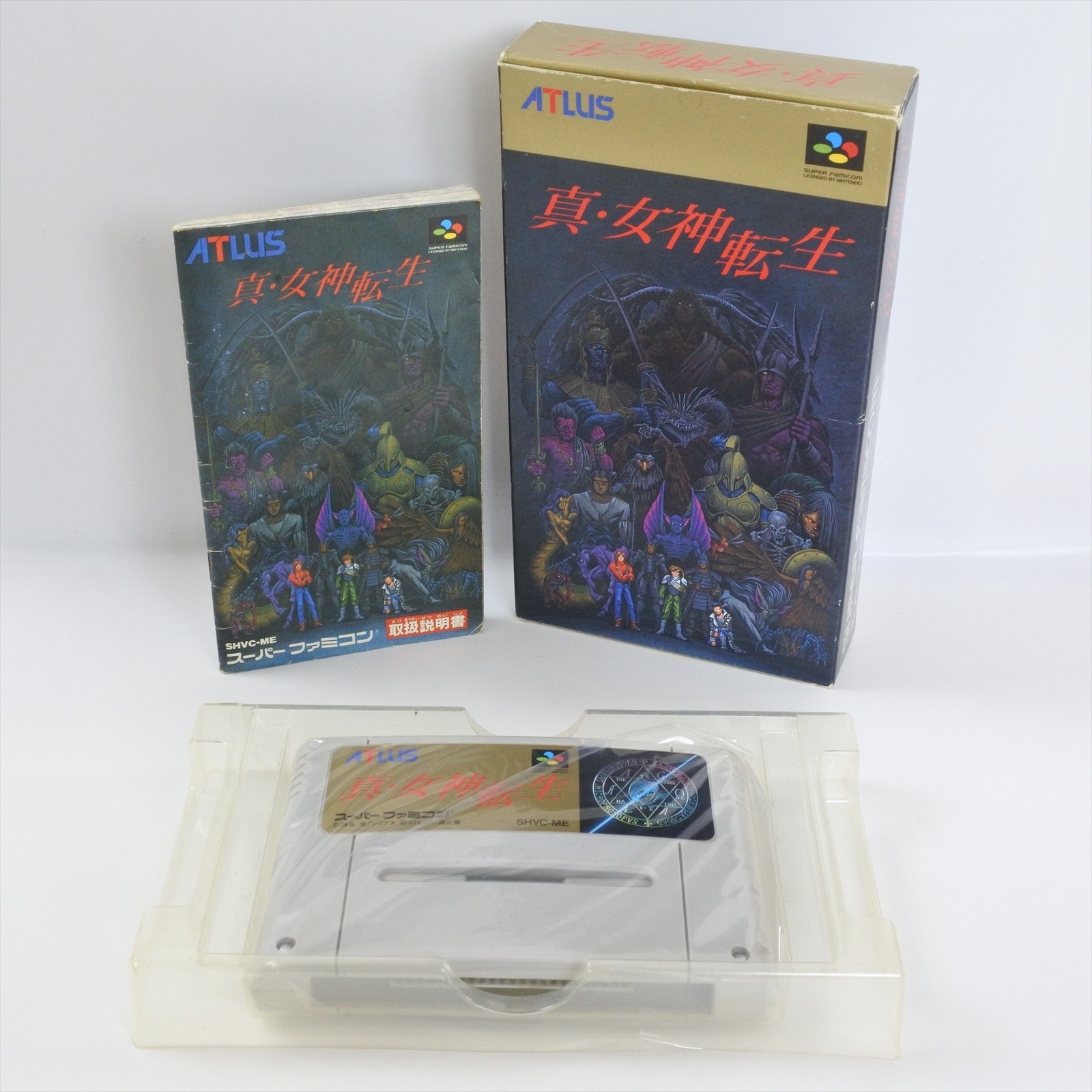 SHIN MEGAMI TENSEI Super Famicom Nintendo 3222 sf